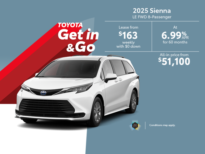 2025 Toyota Sienna Hybrid