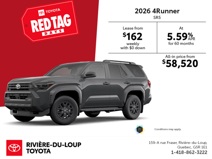 2026 Toyota 4Runner
