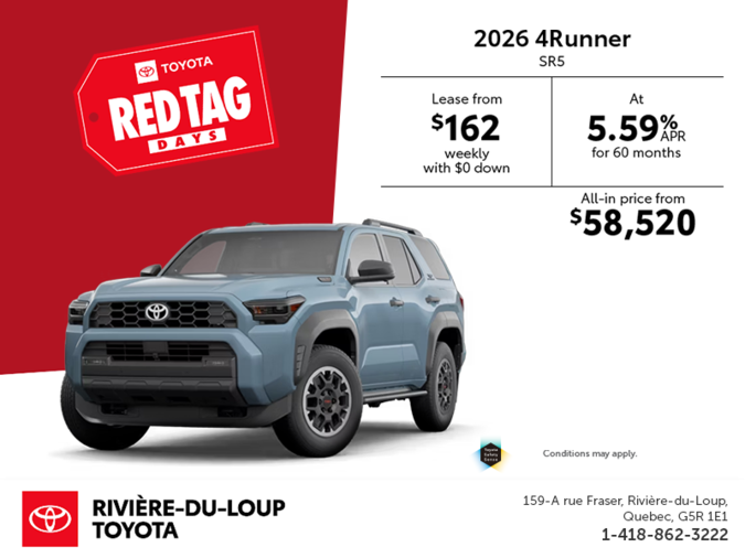 2026 Toyota 4Runner