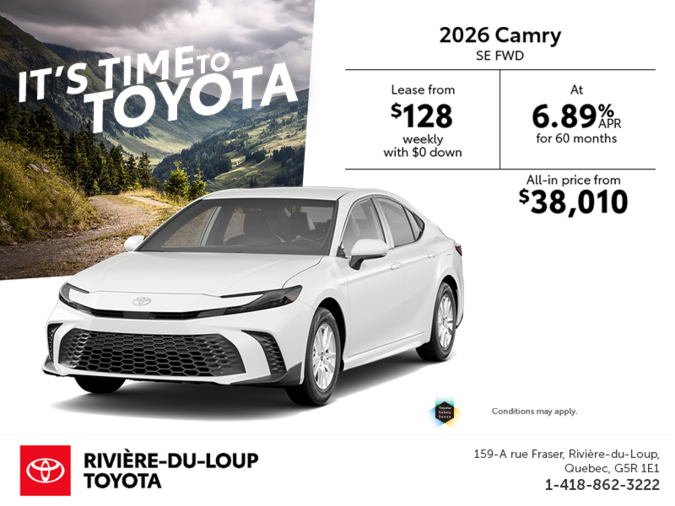 2026 Toyota Camry Hybrid
