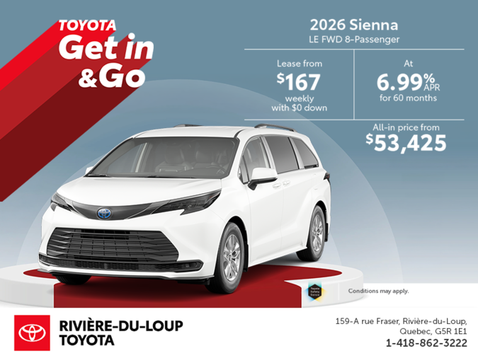 2026 Toyota Sienna Hybrid