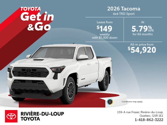 2026 Toyota Tacoma