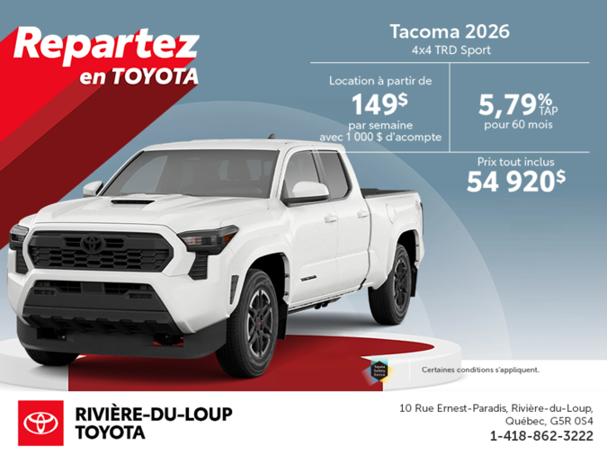 Toyota Tacoma 2026