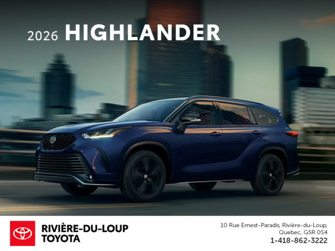 2026 Toyota Highlander