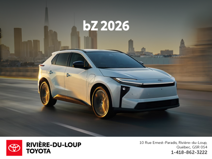Toyota bZ 2026