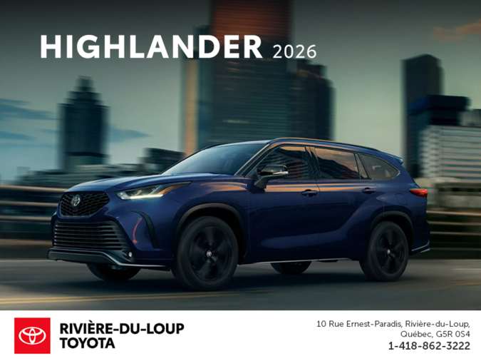 Toyota Highlander 2026