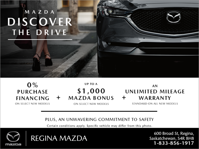 Regina Mazda - Mazda Discover The Drive