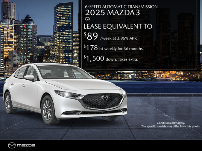 Regina Mazda - Get the 2025 Mazda3