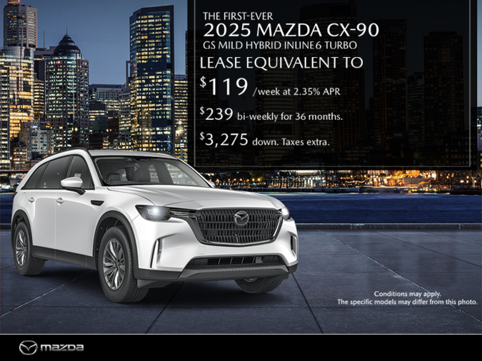 Regina Mazda - Get the 2025 Mazda CX-90 MHEV
