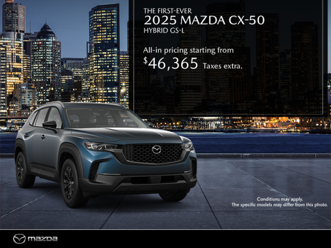 Regina Mazda - Get the 2025 Mazda CX-50
