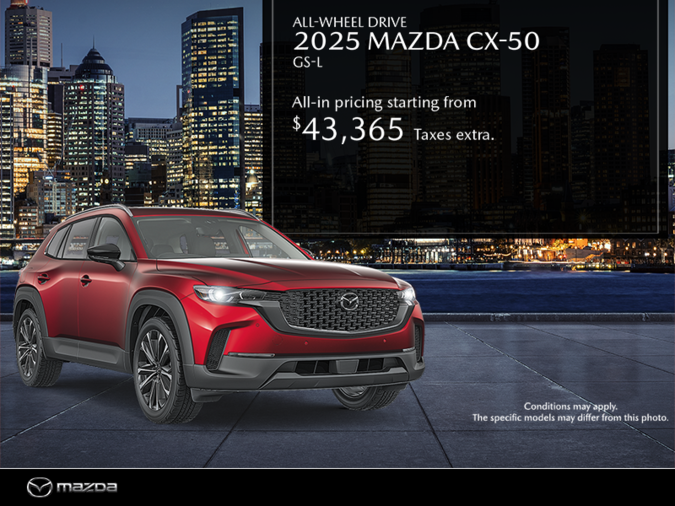 Regina Mazda - Get the 2025 Mazda CX-50