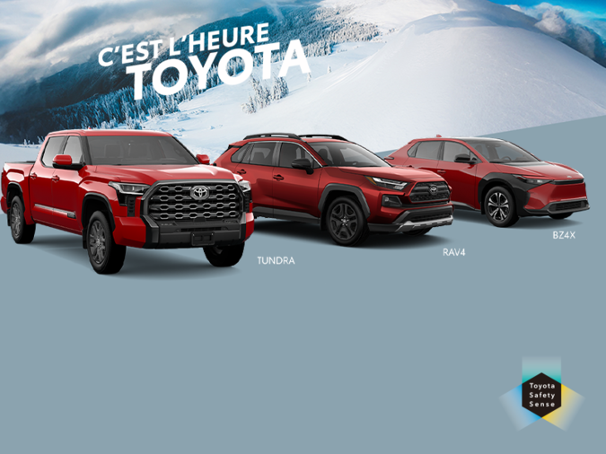 C'est l'heure Toyota!