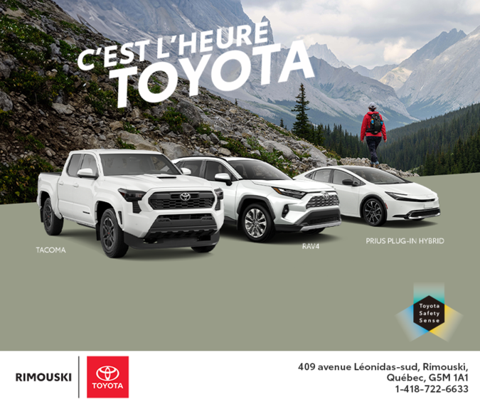 C'est l'heure Toyota!