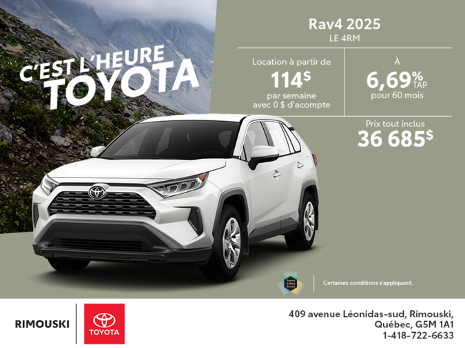 Toyota RAV4 2025