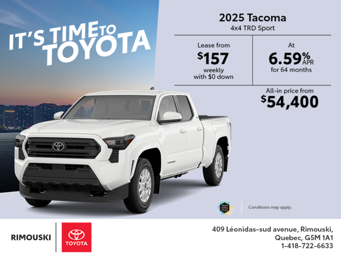 2025 Toyota Tacoma