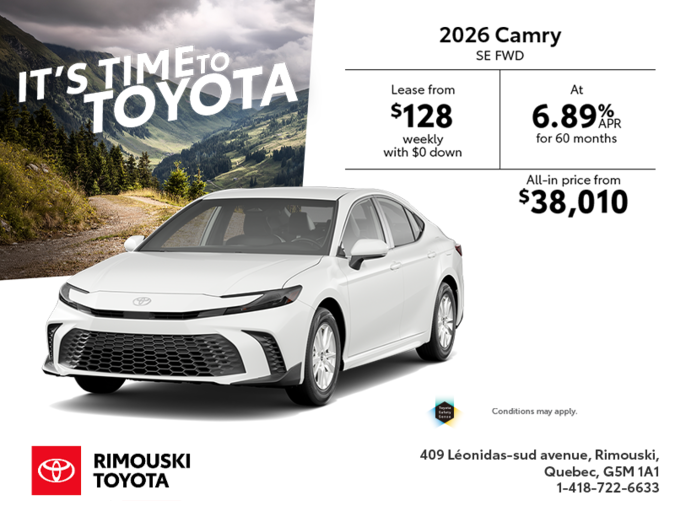 2026 Toyota Camry Hybrid
