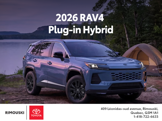 2026 Toyota RAV4 Plug-In Hybrid