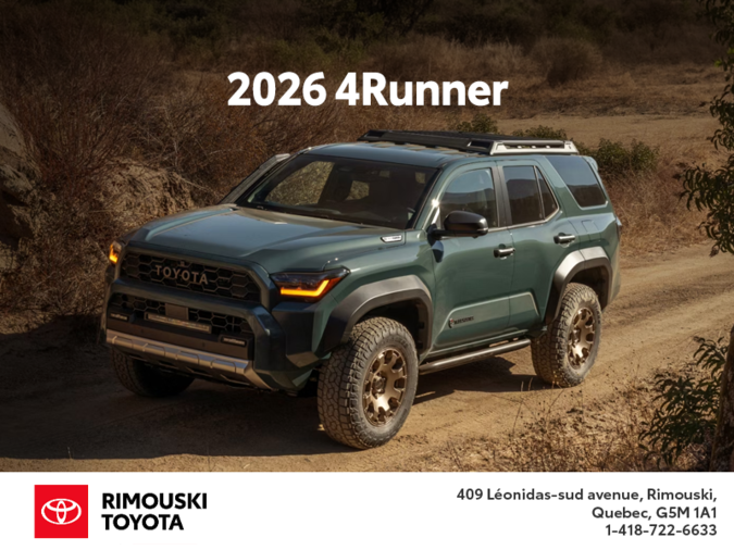 2026 Toyota 4Runner