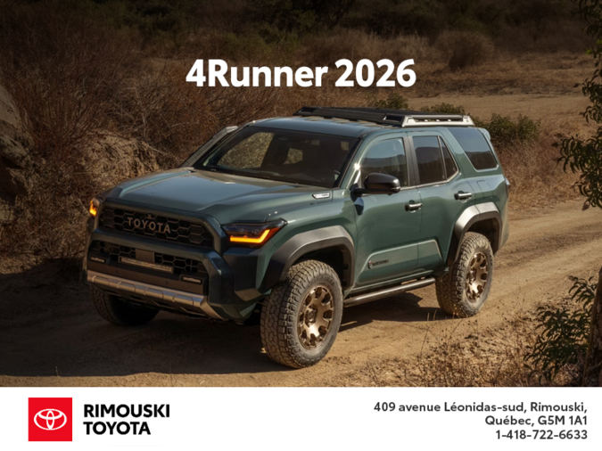 Toyota 4Runner 2026