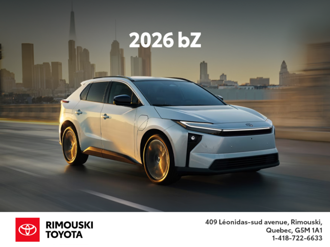 2026 Toyota bZ