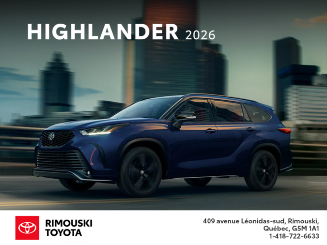Toyota Highlander 2026