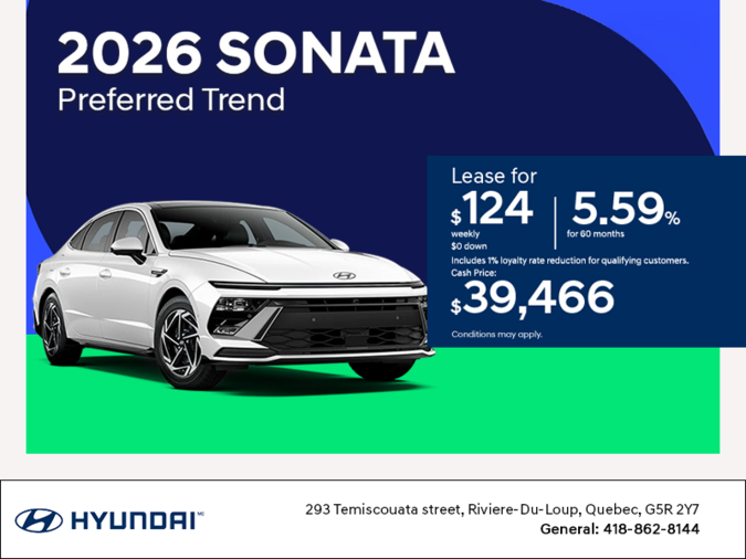 2026 Hyundai Sonata