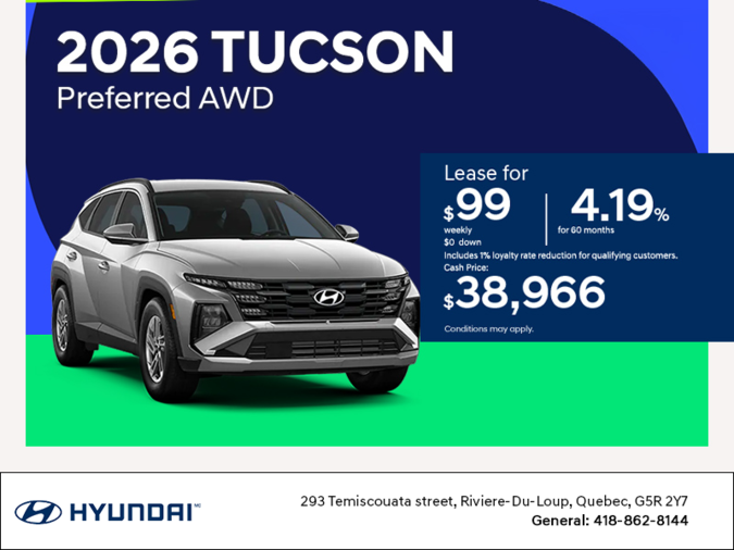2026 Hyundai Tucson