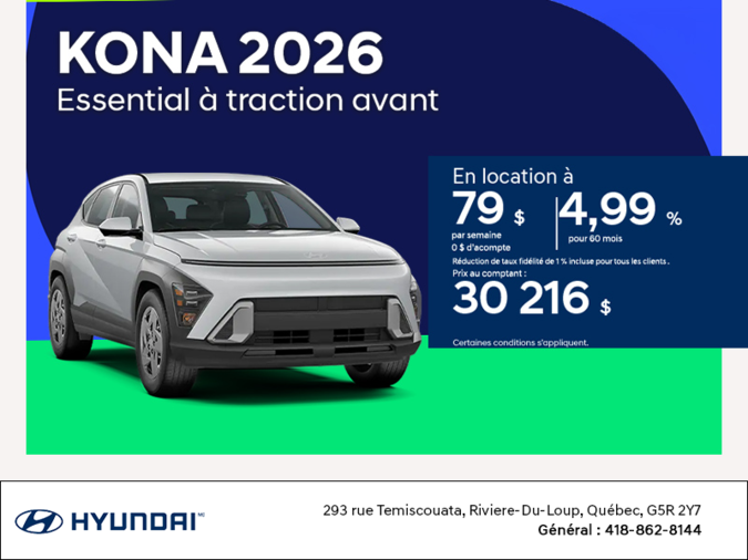 Hyundai Kona 2026