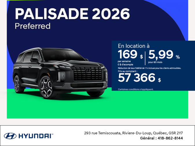 Hyundai Palisade 2026