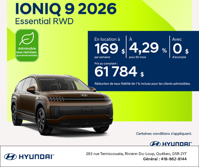 Hyundai IONIQ 9 2026