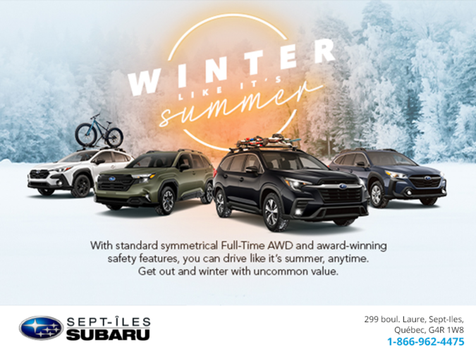 Subaru's Monthly Sales Event