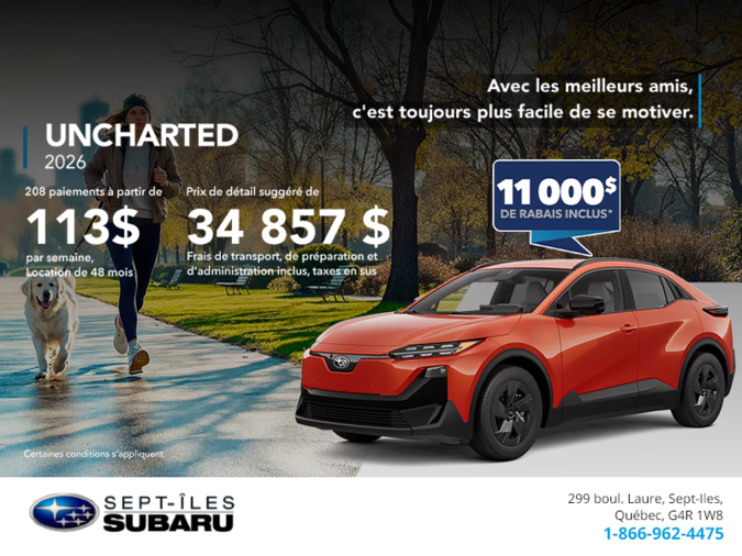 Procurez-vous le Uncharted 2026!