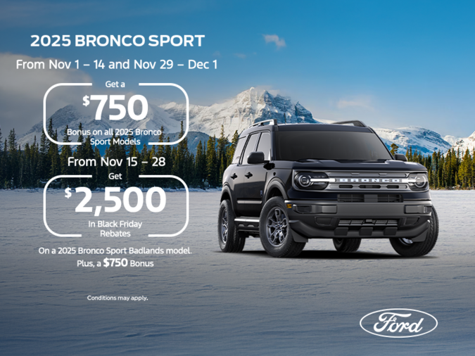 2025 Ford Bronco Sport