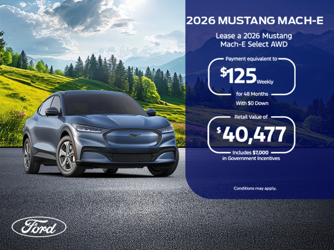 2026 Ford Mustang Mach-E