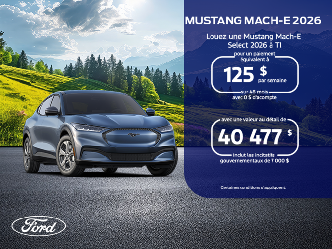 Ford Mustang Mach-E 2026