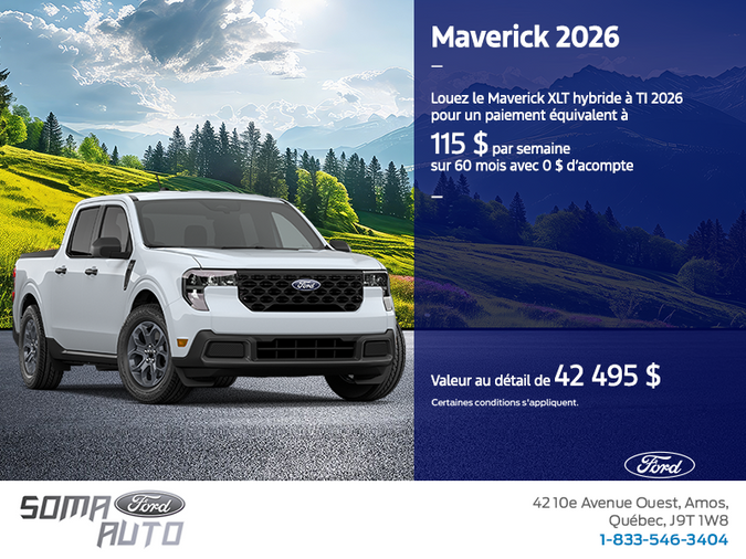 Ford Maverick 2026