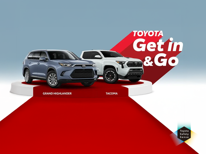 Get in and go!