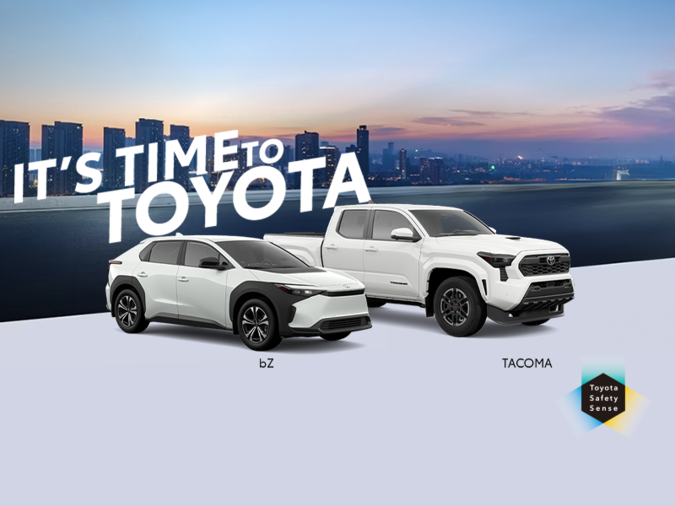 It's time to Toyota!