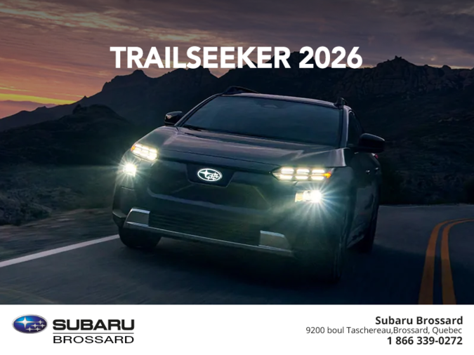Procurez-vous le Trailseeker 2026!