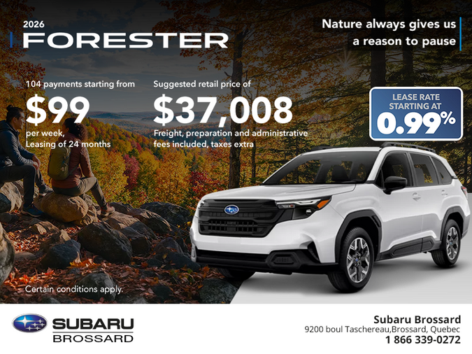 2026 Subaru Forester