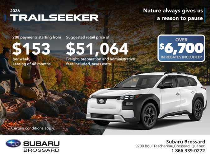 2026 Subaru Trailseeker