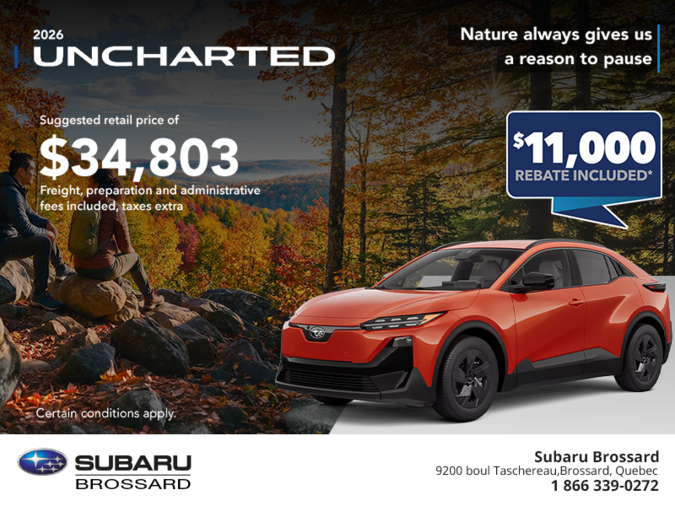 2026 Subaru Uncharted