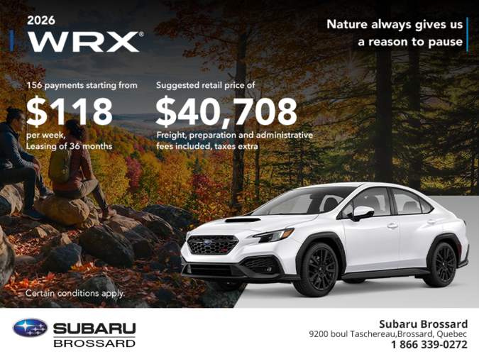 2026 Subaru WRX