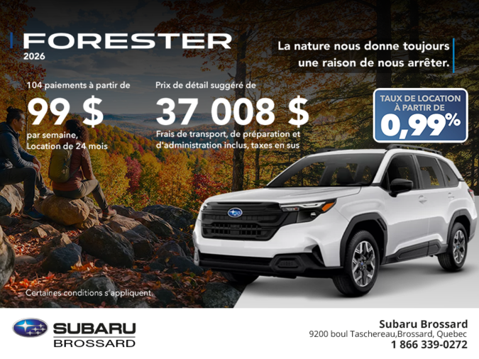 Subaru Forester 2026