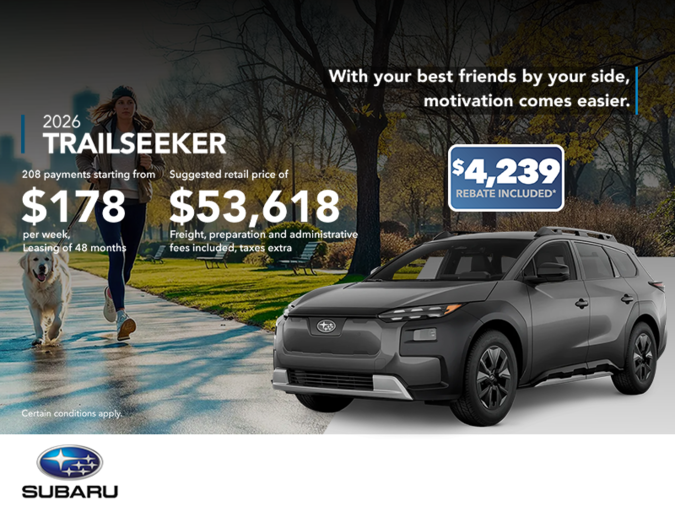 Get the 2026 Trailseeker today!
