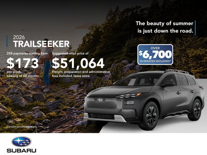 Get the 2026 Trailseeker today!