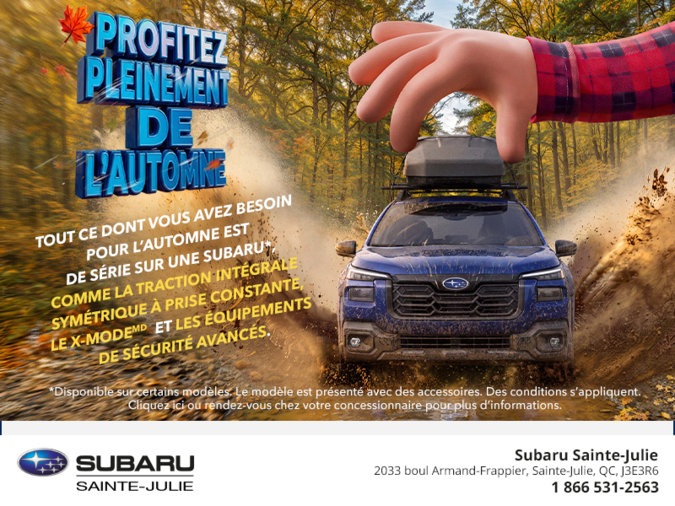 Événement mensuel chez Subaru