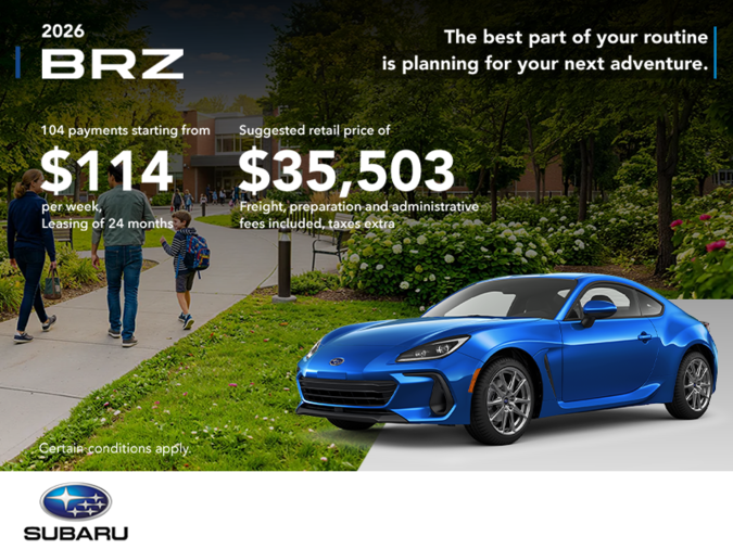 2026 Subaru BRZ