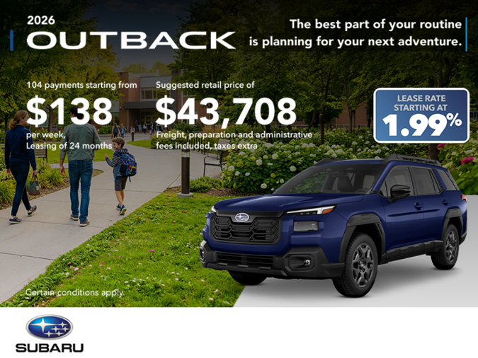 2026 Subaru Outback