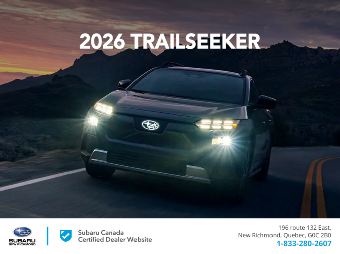 Get the 2026 Trailseeker today!